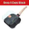 MultiCup Nonstick Egg Frying Pan With Lid 34Cup Omelet Pancake Breakfast Skillet 9