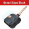 MultiCup Nonstick Egg Frying Pan With Lid 34Cup Omelet Pancake Breakfast Skillet 9