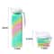 620ml Collapsible Silicone Water Bottle With Straw Lid Leakproof BPAFree Travel Bottle 2