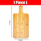 Bamboo Wooden Serving Board With Handle Pizza Steak Cutting Board For Everyday Prep And Serving 4