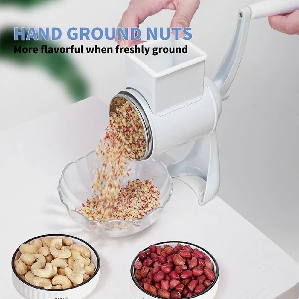 Manual Hand Crank Grain Grinder HeavyDuty Aluminum Grain Grinder Mill With Table Clamp 2
