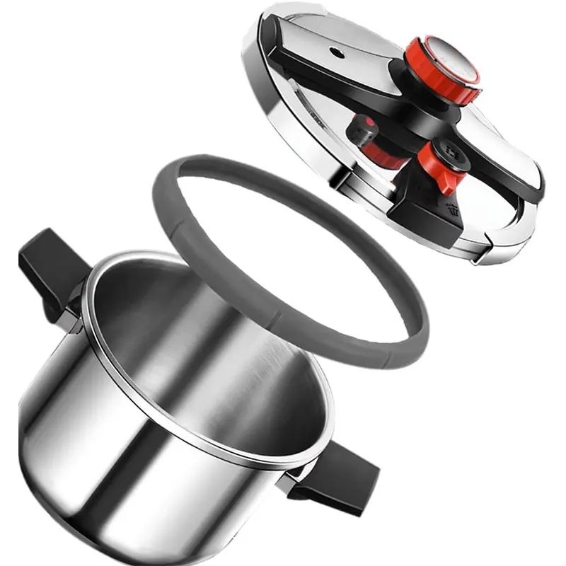 304 Stainless Steel Pressure Cooker 46L ExplosionProof Pressure Pot For Gas Induction 4