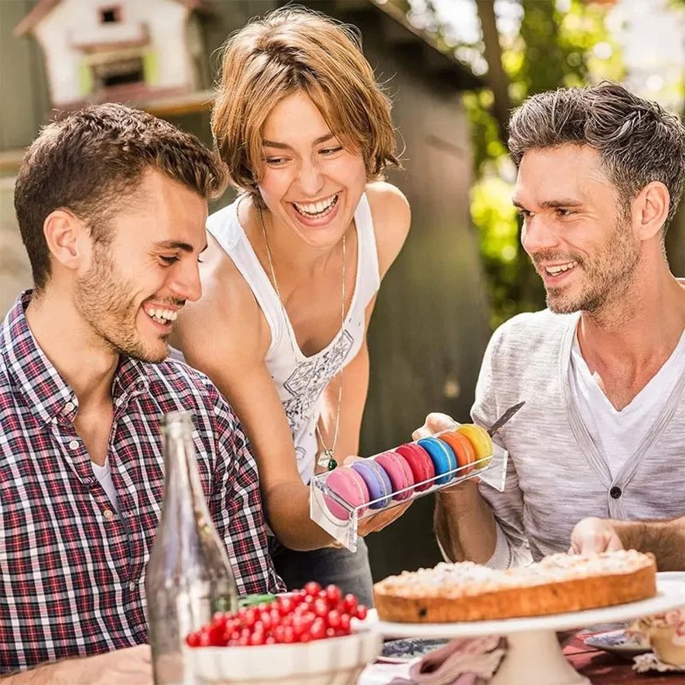 Clear Acrylic Cracker Tray Rectangular Cracker Holder Elegant Serving Display 3