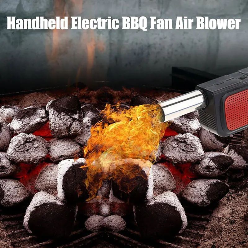 Portable Electric BBQ Fan Lightweight Handheld Grill Air Blower For Faster Fire Starting 1