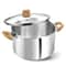 Stainless Steel Soup Pot With Lid Nonstick Stock Pot For Pasta Stews Everyday Cooking 0
