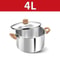 Stainless Steel Soup Pot With Lid Nonstick Stock Pot For Pasta Stews Everyday Cooking 3
