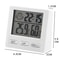 Smart LED Weather Station Clock With Alarm Indoor Temperature Humidity Monitor 7