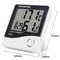 Smart LED Weather Station Clock With Alarm Indoor Temperature Humidity Monitor 8