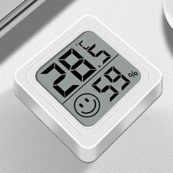 lcd digital thermometer hygrometer – indoor temperature & humidity monitor for home