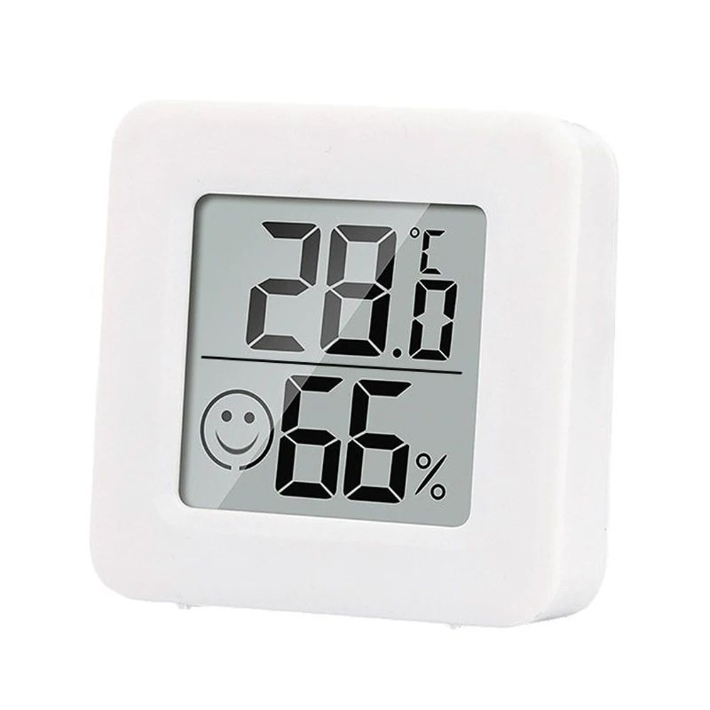 LCD Digital Thermometer Hygrometer Indoor Temperature Humidity Monitor For Home 12