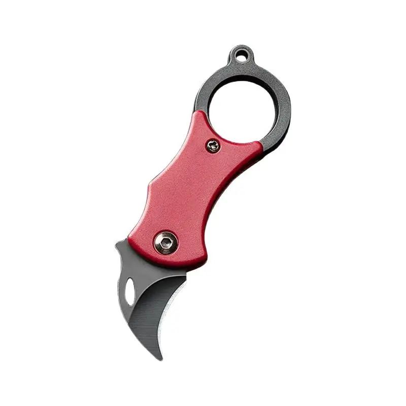 Mini Keychain Pocket Knife Stainless Steel EDC Tool For Camping Everyday Carry 3