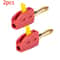 GoldPlated 32A Banana Plug Connectors Solderless HighCurrent Audio Speaker Plugs 5