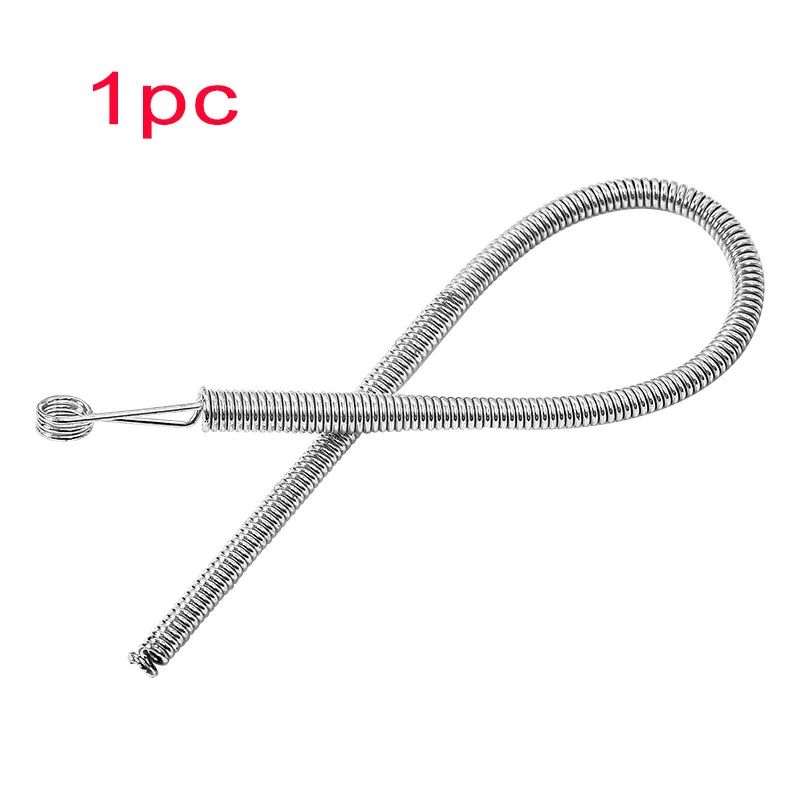 Spring Drawstring Threader Clips Easy Drawstring Replacement Tool For Hoodies Pants 2PCS 3