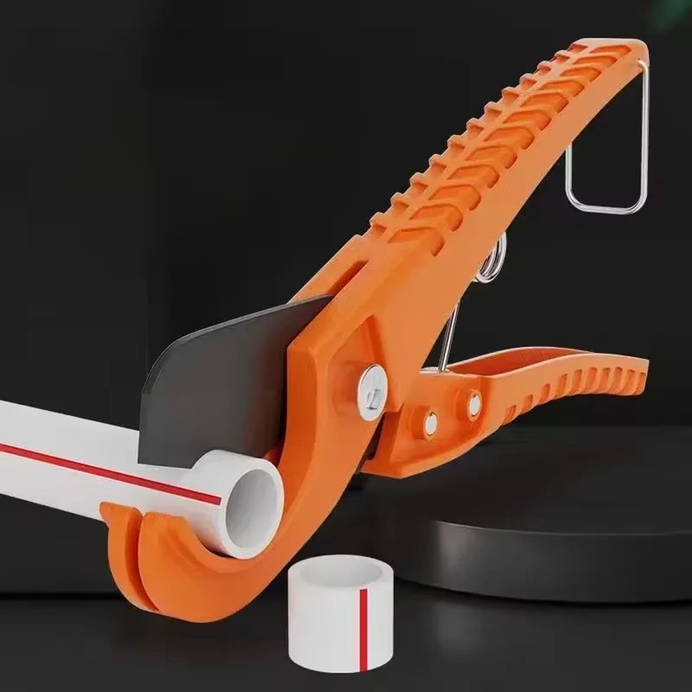 Portable 125 PEX Pipe Cutter OneHand PVC Pipe Cutter For Clean Effortless Cuts 0