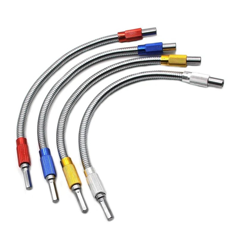 Magnetic Flexible Hex Shank Extension Bit Holder Universal Screwdriver Bit Extension For Drills 2