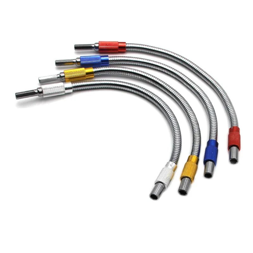 Magnetic Flexible Hex Shank Extension Bit Holder Universal Screwdriver Bit Extension For Drills 3