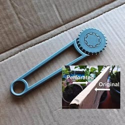 heavy-duty cardboard box punch tool – paper hole puncher for diy crafts & packaging