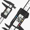 Precision Digital Caliper Vernier Gauge Carbon Fiber Electronic Measuring Tool 100150mm 2