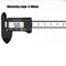 Precision Digital Caliper Vernier Gauge Carbon Fiber Electronic Measuring Tool 100150mm 3