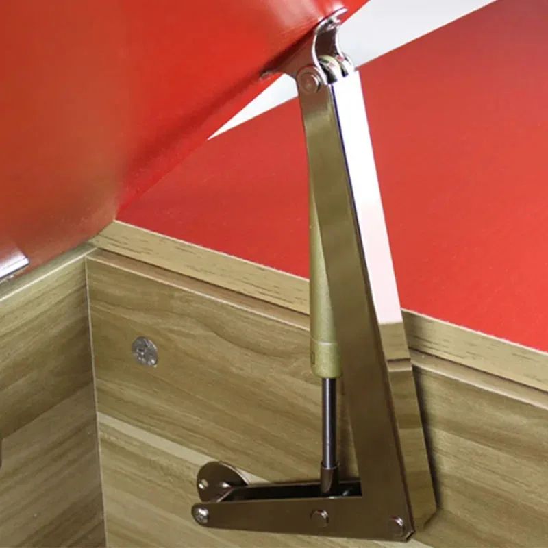 HeavyDuty Gas Struts SoftClose Lid Support Hinges Adjustable 60N200N Gas Springs 2Pack 1