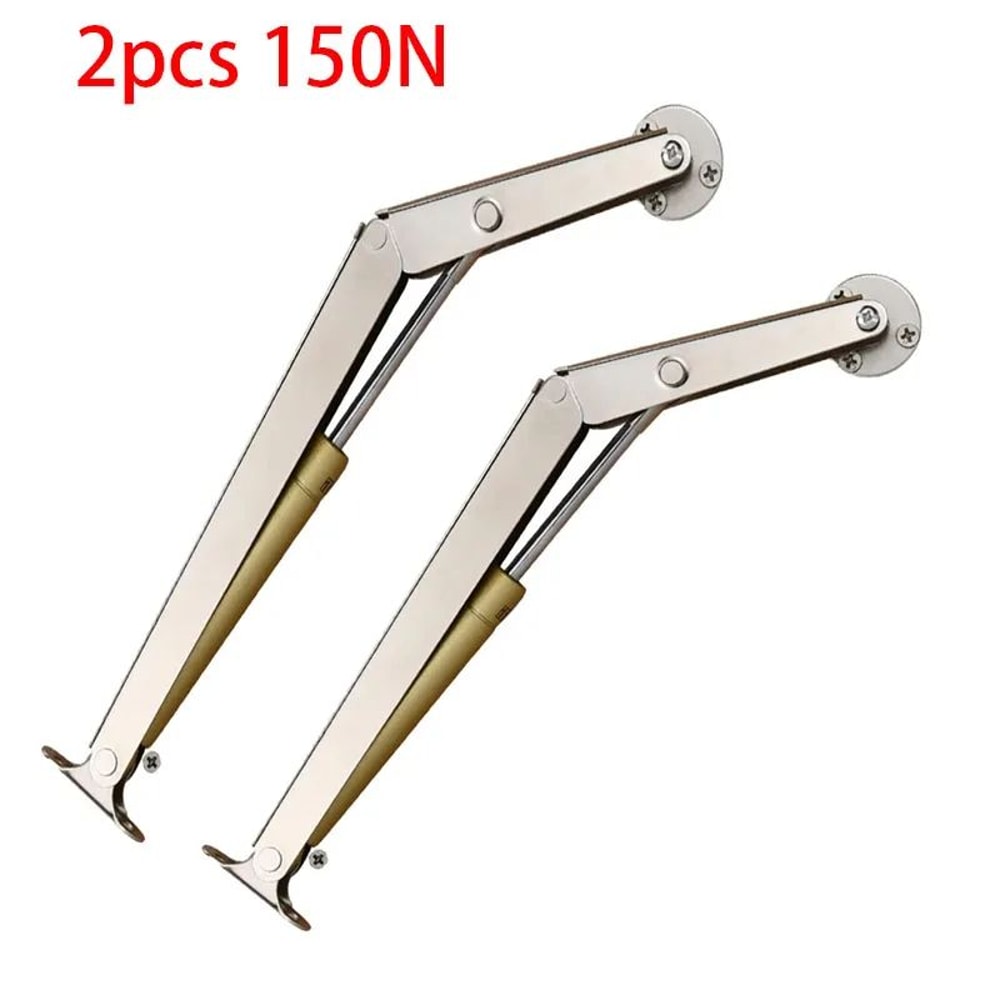 HeavyDuty Gas Struts SoftClose Lid Support Hinges Adjustable 60N200N Gas Springs 2Pack 8