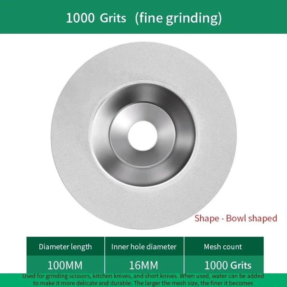 Durable Abrasive Disc For Ceramics LongLife Grinding Disc Accessory For Precision Finishing 8