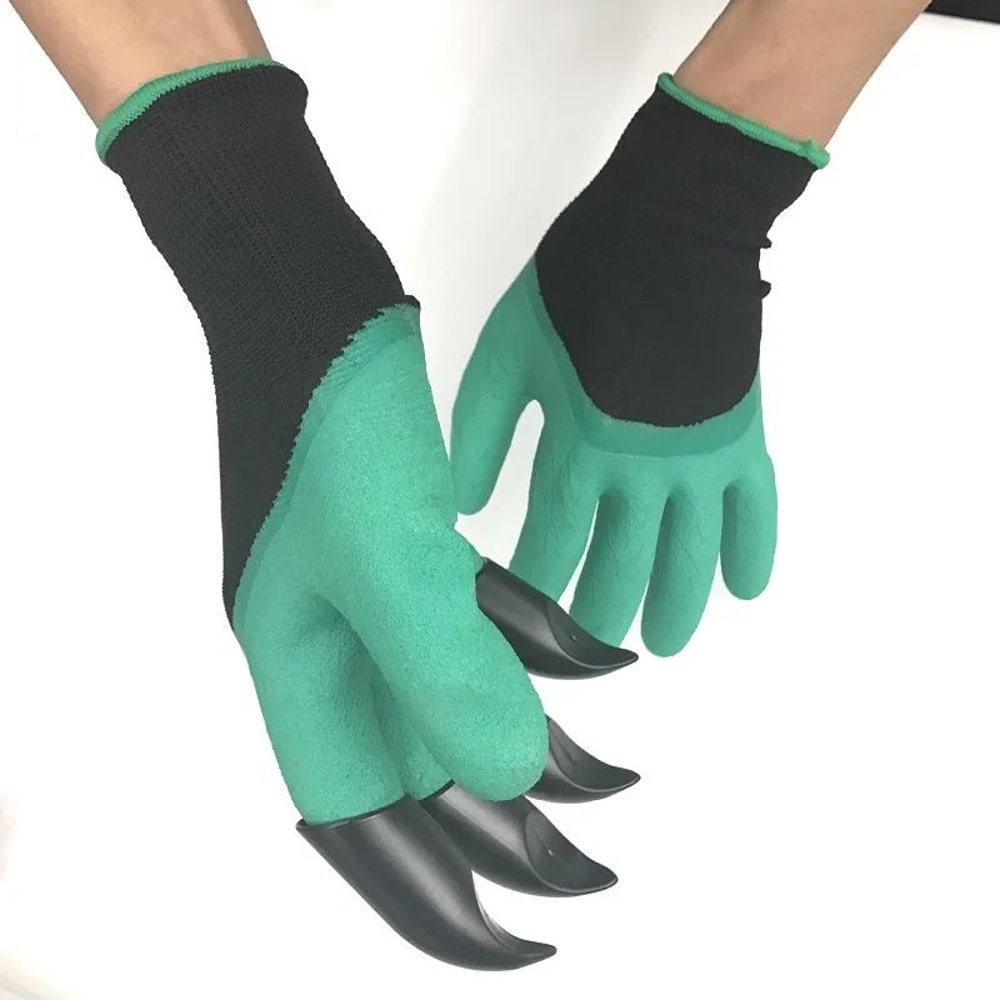 ProGardener Garden Gloves With Claws Waterproof Breathable Digging Gloves For Planting Yard Work 2