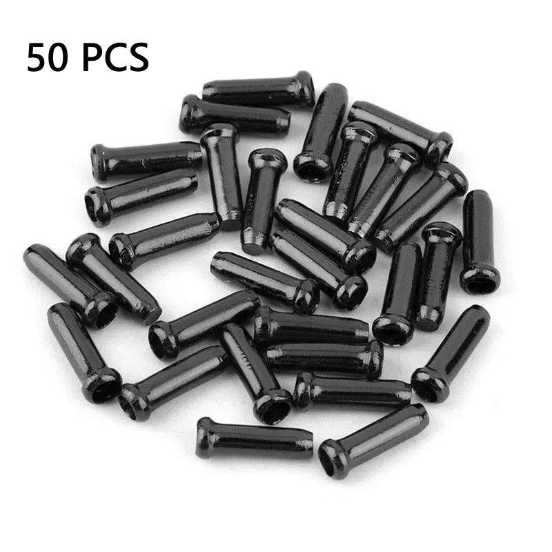 Bike Cable End Caps Set 50pcs Brake Shifter Cable Tips For Bicycles 5