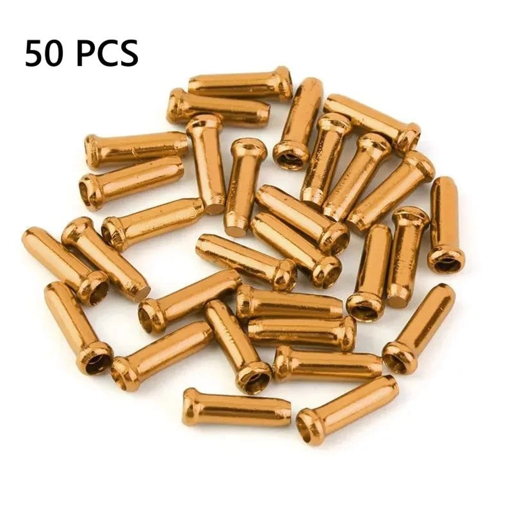 Bike Cable End Caps Set 50pcs Brake Shifter Cable Tips For Bicycles 8