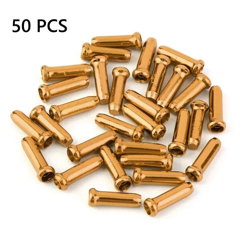 Bike Cable End Caps Set 50pcs Brake Shifter Cable Tips For Bicycles 8