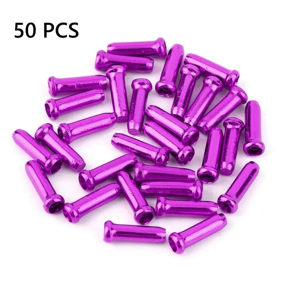 Bike Cable End Caps Set 50pcs Brake Shifter Cable Tips For Bicycles 9