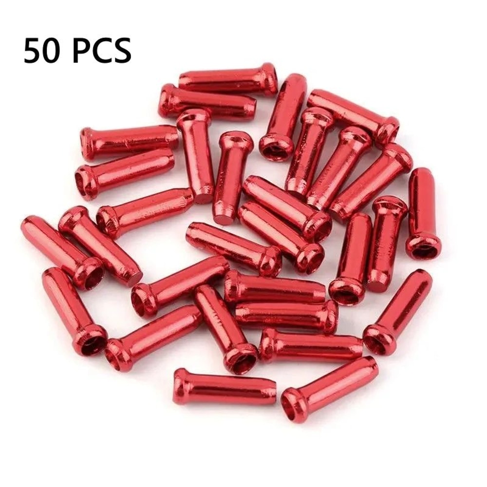 Bike Cable End Caps Set 50pcs Brake Shifter Cable Tips For Bicycles 10