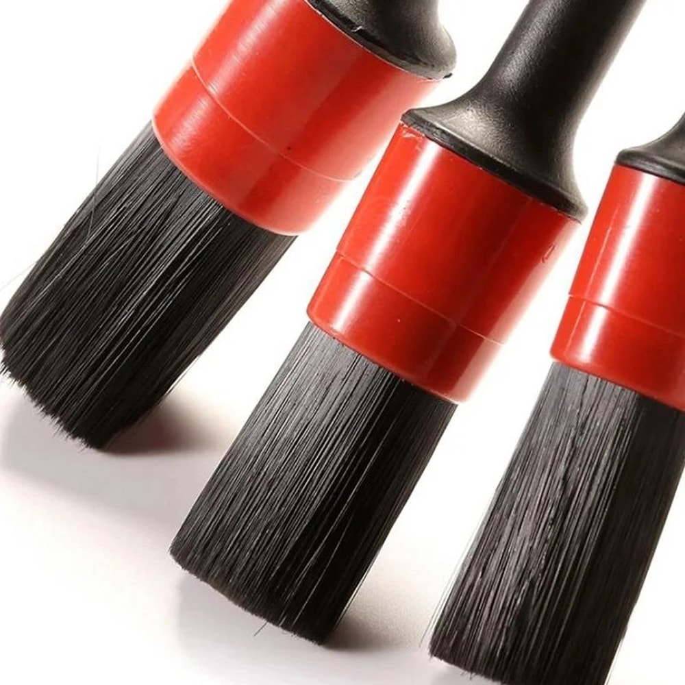 5Piece Car Detailing Brush Set Interior Wheel Cleaning Brushes For Auto Care 1