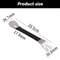 Stainless Steel Car Trim Removal Tool Interior Clip Panel Pry Installation Wrench 4