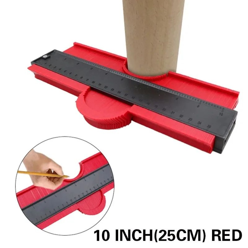 Profile Contour Gauge Ruler Shape Duplicator Tool For Tiling Woodworking 7