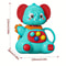 Blue Elephant Suction Spinner Toy 360 Rotating Baby Sensory Bath Toy 7