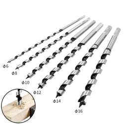 230mm hss long twist drill bits for metal & wood – deep hole center drilling set