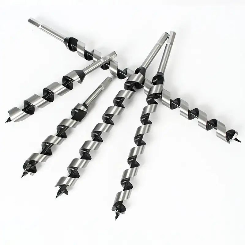 230mm HSS Long Twist Drill Bits For Metal Wood Deep Hole Center Drilling Set 3