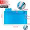 HeatResistant Silicone Soldering Mat AntiStatic Magnetic Work Mat For Electronics Repair 12