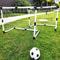 Portable Adjustable Soccer Goal Net Detachable Football Training Goal For Kids Home Play 2