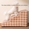 MultiLayer Pet Stairs With Cushion Soft Climbing Steps For Dogs Cats To Beds And Sofas 4