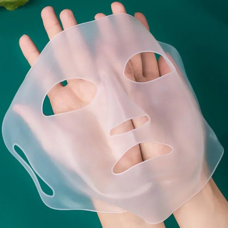 Reusable 3D Silicone Face Mask EarHook Lifting Mask For Firming Skincare Absorption 1