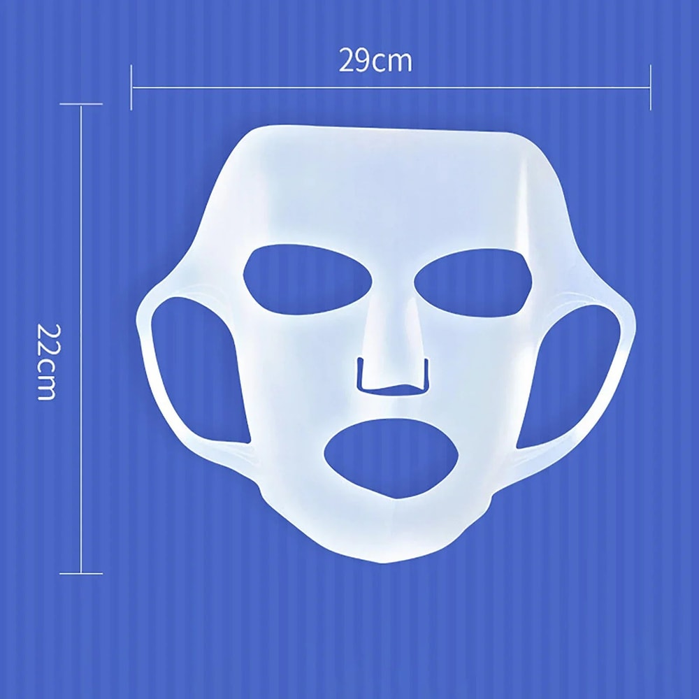 Reusable 3D Silicone Face Mask EarHook Lifting Mask For Firming Skincare Absorption 5