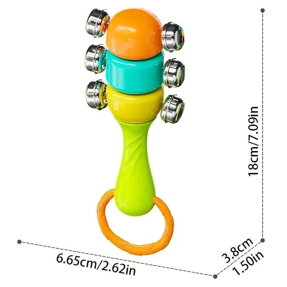 HandCranked Bell Game Set For Kids Educational Musical Toy For Children With Sensory Learning Fun 1
