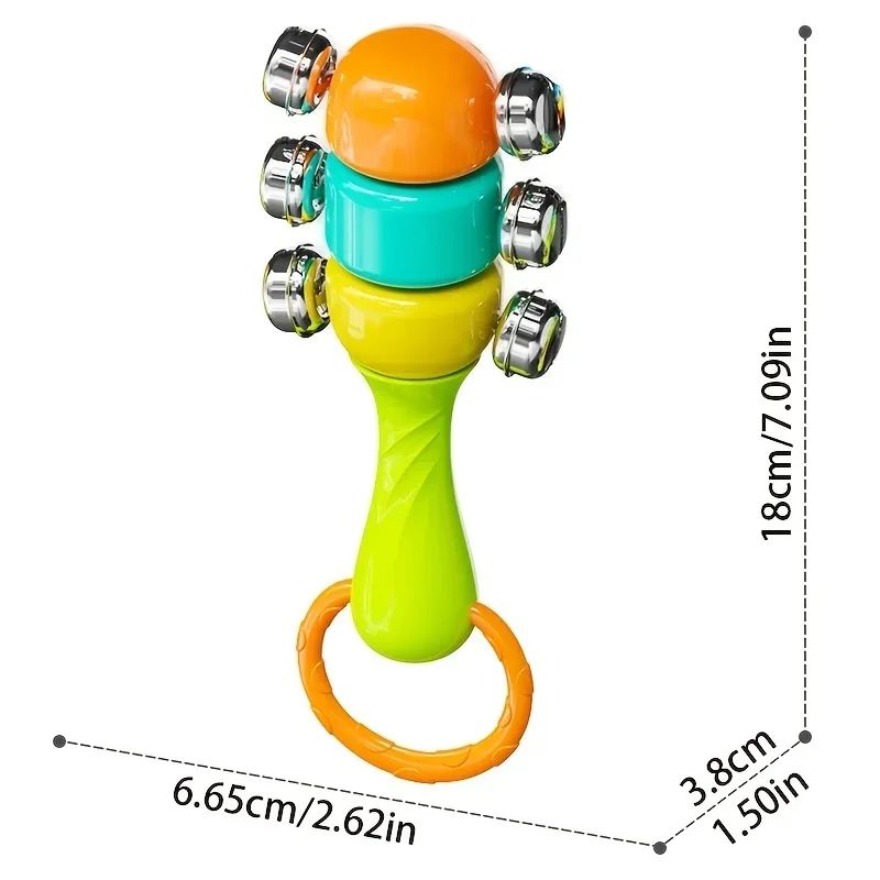 HandCranked Bell Game Set For Kids Educational Musical Toy For Children With Sensory Learning Fun 1