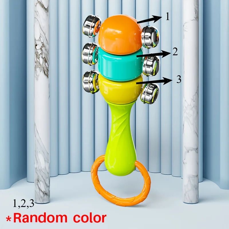 HandCranked Bell Game Set For Kids Educational Musical Toy For Children With Sensory Learning Fun 5