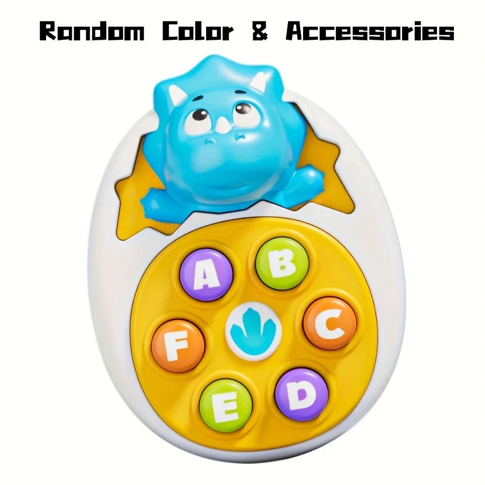 Dinosaur Press Tap Learning Toy Interactive Toddler Educational Toy With Colorful Sensory Play 6