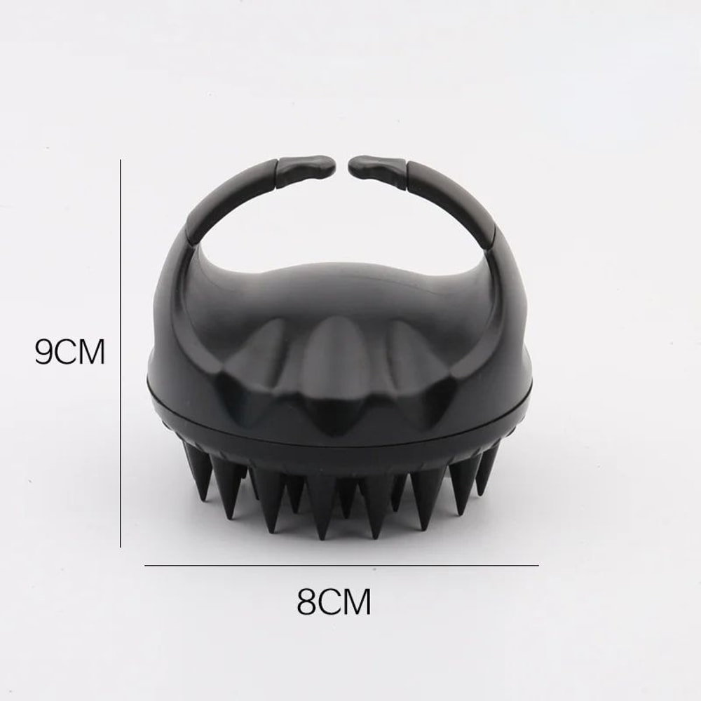 Silicone Scalp Massage Shampoo Brush Portable Scalp Massage Brush For Deep Clean Relaxation 6