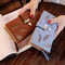 Women Hollow Leaf PU Leather Wallet Elegant Women Wallet With Card Holder Coin Pouch 4