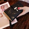 Women Hollow Leaf PU Leather Wallet Elegant Women Wallet With Card Holder Coin Pouch 6